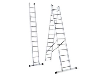 Dreiteilige Mehrzweckleiter Typ 38